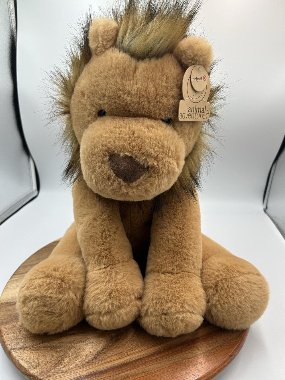 Animal Adventure Lion Plush Brown Stuffed Animal Medium Target Soft Cuddly NWT